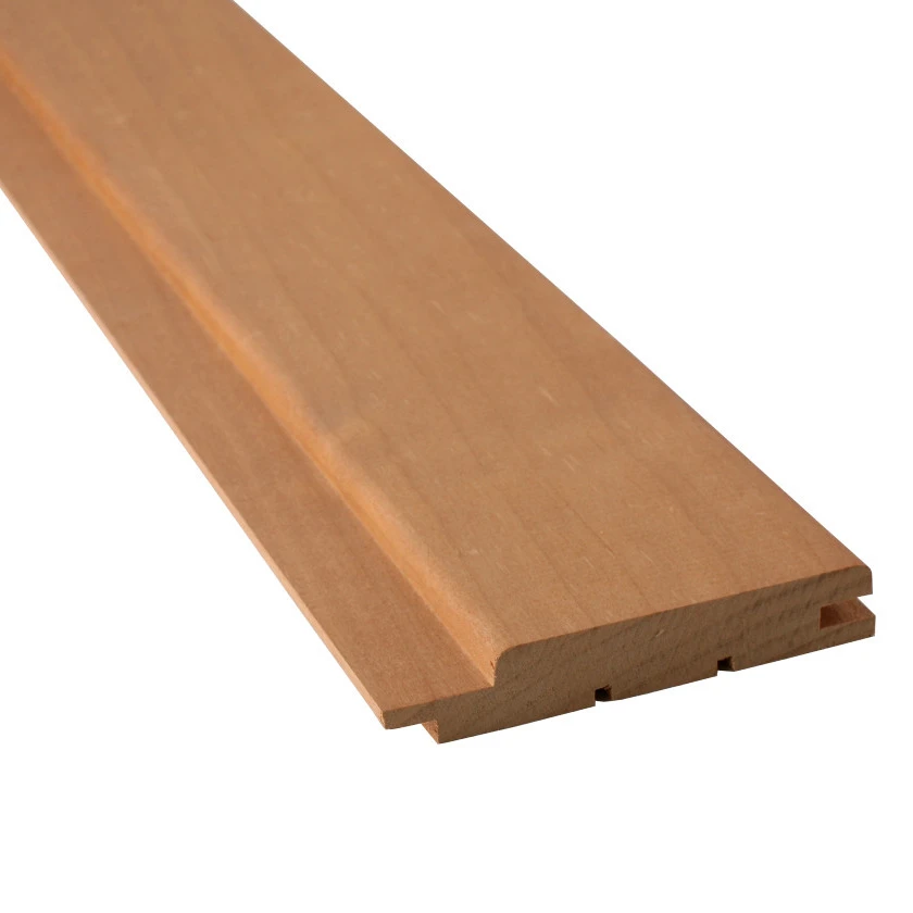 Premium Quality Solid Wood Boards Thermo Aspen for Sauna 15x90mm STS3