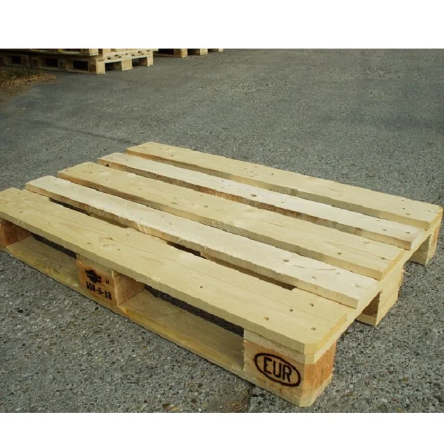 エパル/ユーロパイン木製パレット1200x 800mm/かなり使用され、新しい