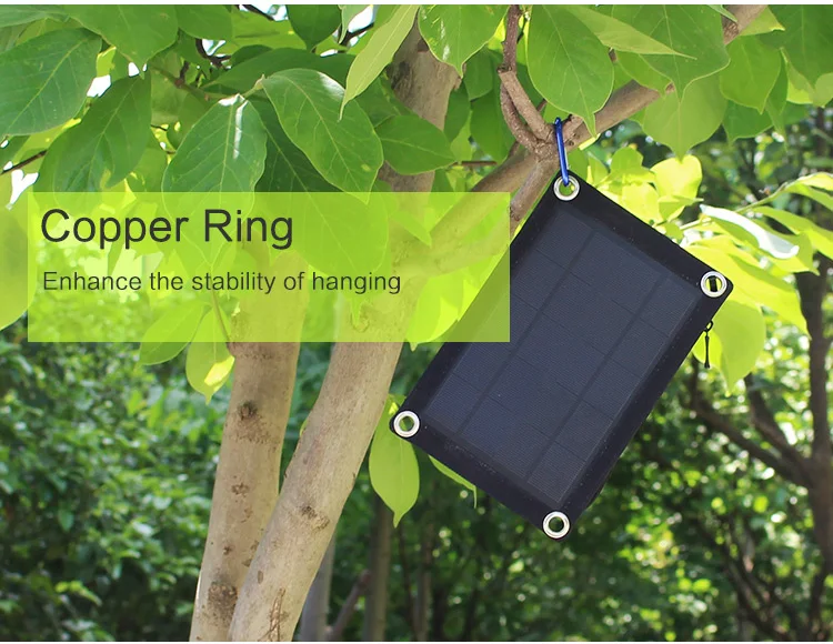 
Flexsolar мини-размер 3,15 Вт 5 в ПЭТ солнечная панель с USB и устойчивой к царапинам поверхностью 