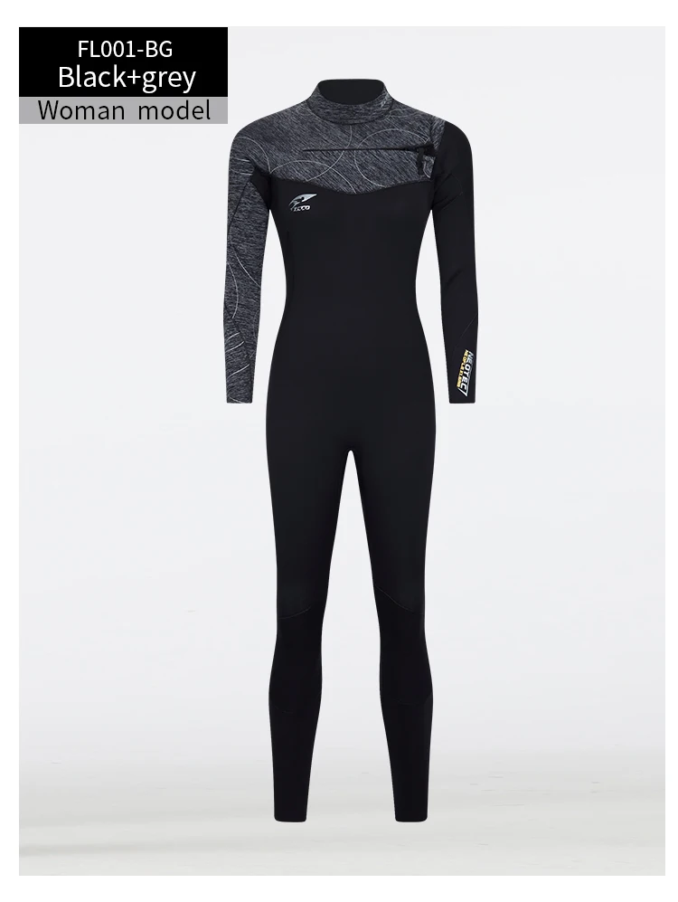 1.5mm 2mm 3mm 5mm Surfing Wet Suits 4/3 3/4mm Woman Chest Zip Neoprene