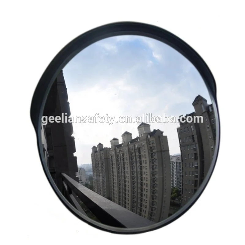 12 дюймов акриловые круглые Крытый безопасности выпуклые зеркала заднего вида, для гаража слепая зона, магазин, безопасность, склад, вид сбоку