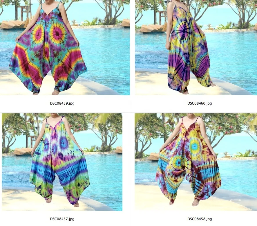 
 Хиппи микс colorstie краситель Алладин хиппи бохо шаровары комбинезон с широкими штанинами Йога штаны-комбинезон  