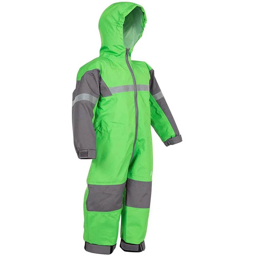 Kids Waterproof Hooded Jackets Pants Sets Rain Suits Jacket Raincoat Unisex 