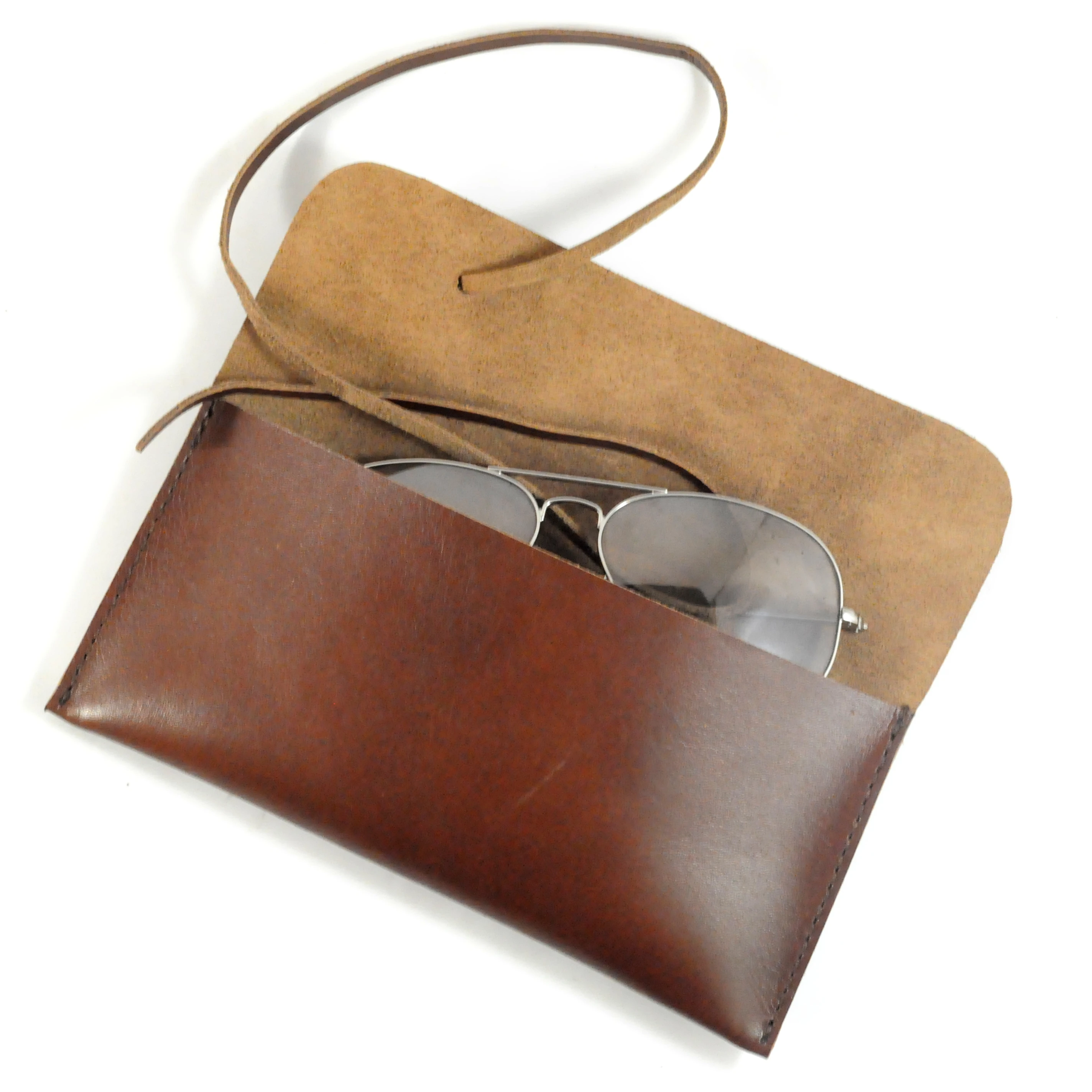 genuine leather pouch