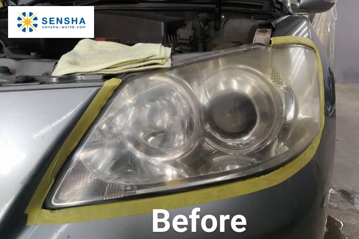 Пластиковый набор для удаления пятен и водяных знаков, специальный состав для пластиковых деталей от SENSHA