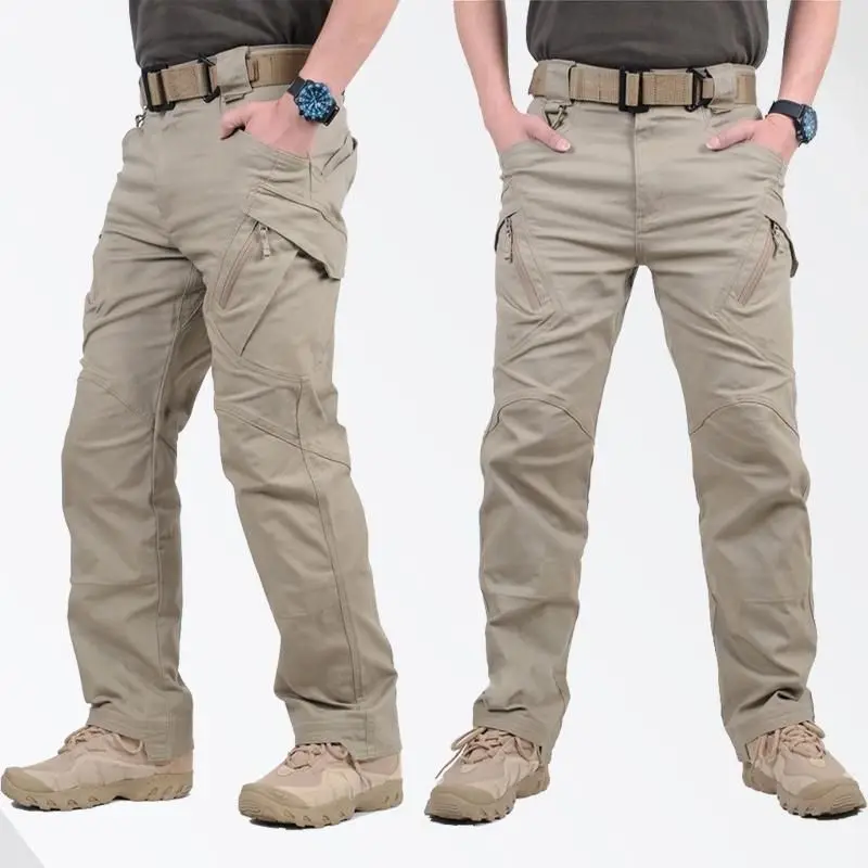 Pantalones tácticos militares urbanos de X7 City de algodón para hom 