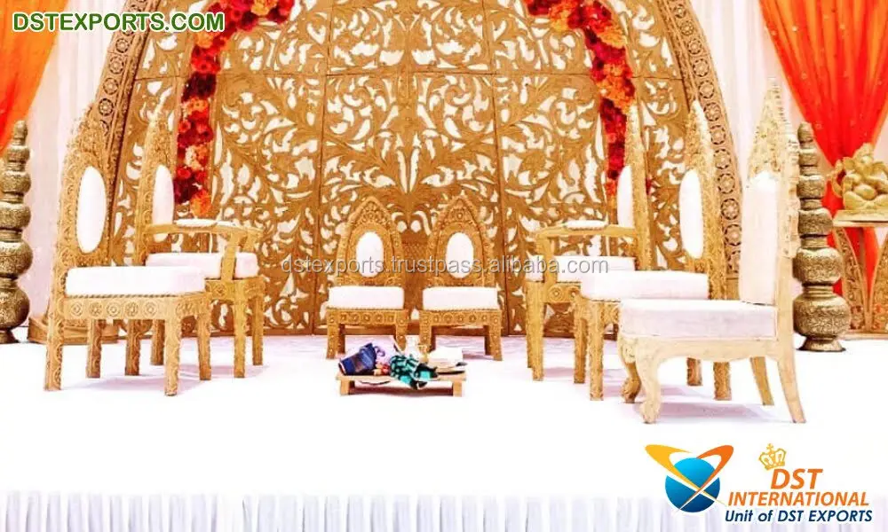 Indian Couple Wedding Ceremony Chairs - DST International