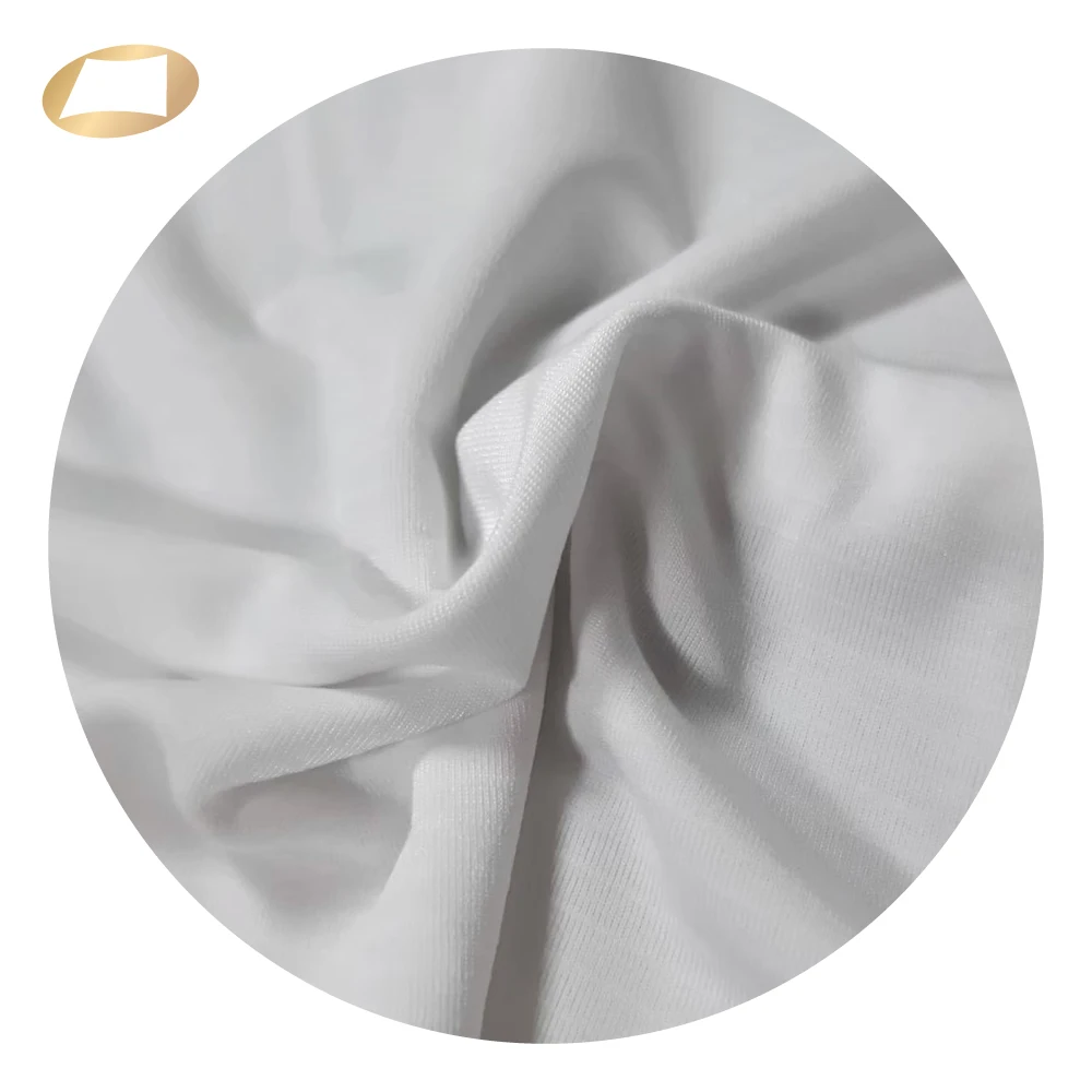 Anti-bacterial Silver Ion Fabric Polyester Elastic Anti Odor Fabric for t Shirt