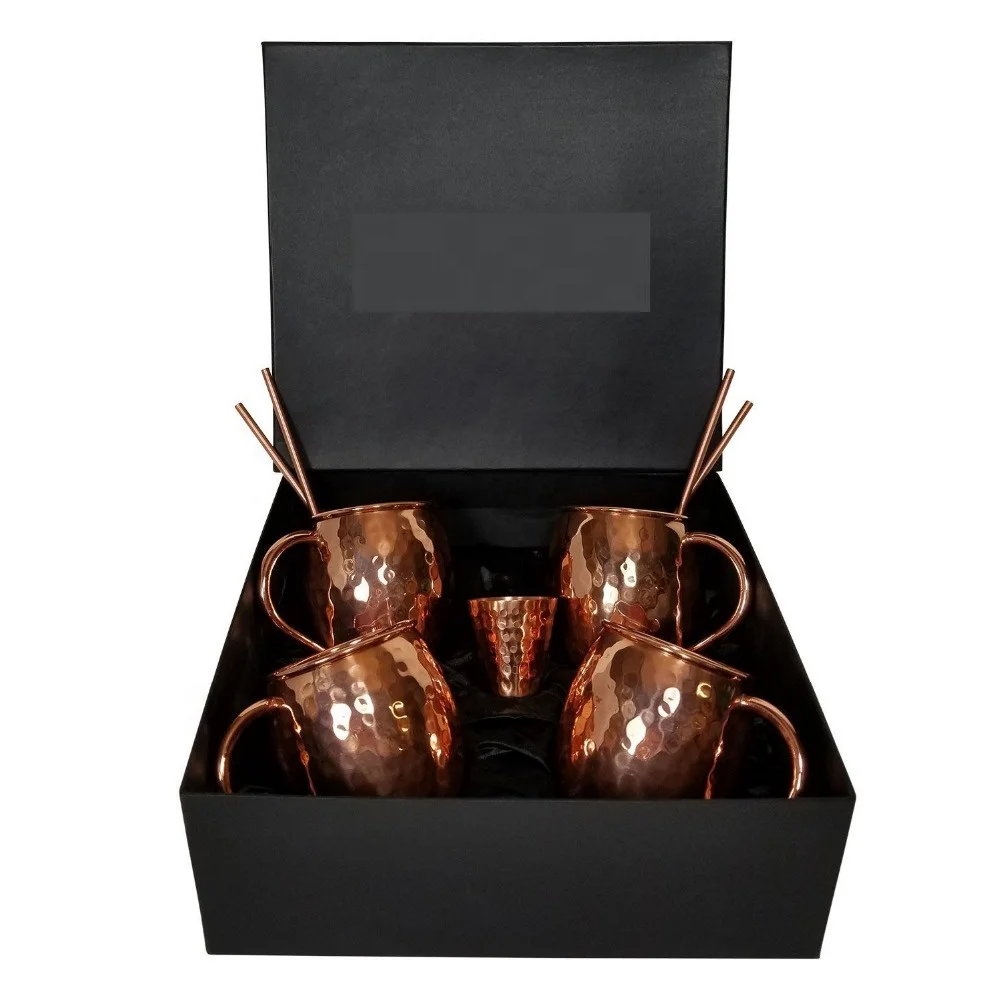 Antique Copper Hammered Mule Mug Engaged Designed 100 % Copper Moscow Mule Mugs for Home Hotel Restaurant