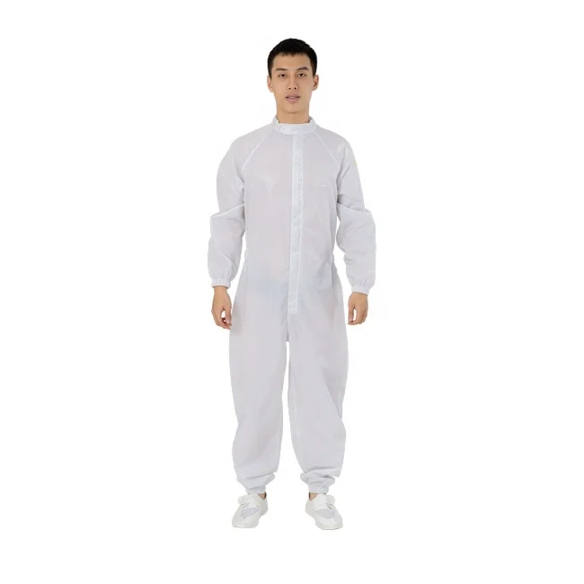
ESD Cleanroom Uniforms No-dust Workshop lab Clothes Cleanroom Garment Clothing Antistatic Coverall Cheap Price 