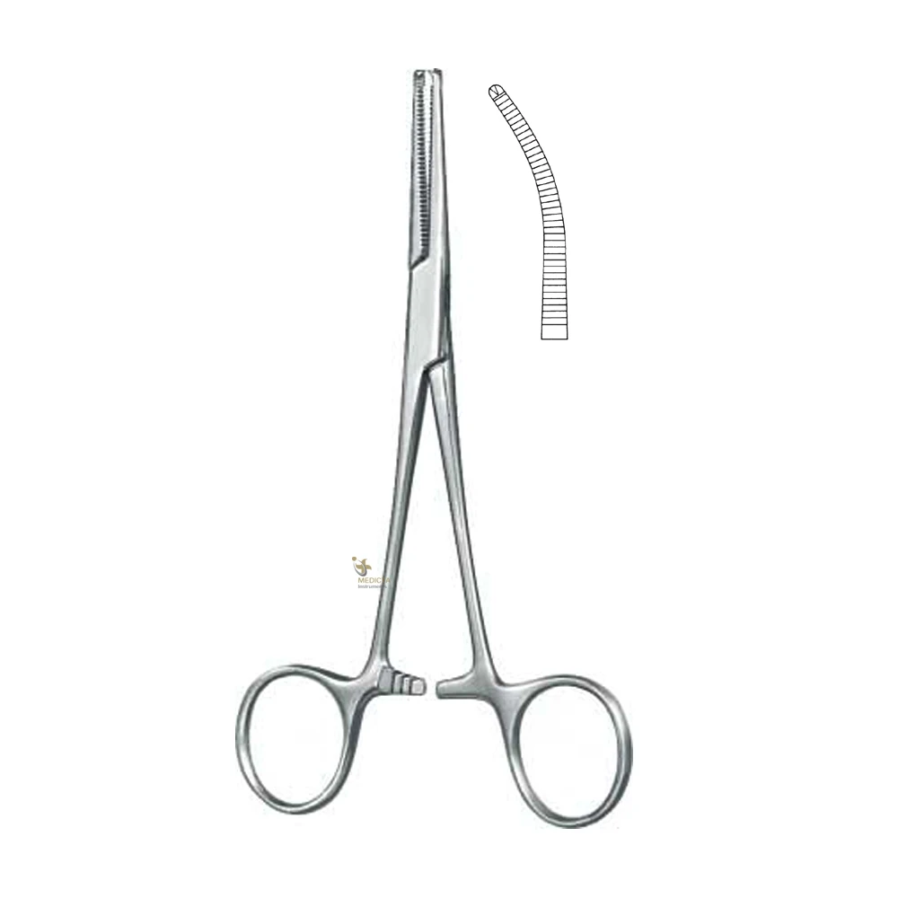 Surgical Kocher Forceps Curved Kocher Hemostatic Forceps 14cm Buy