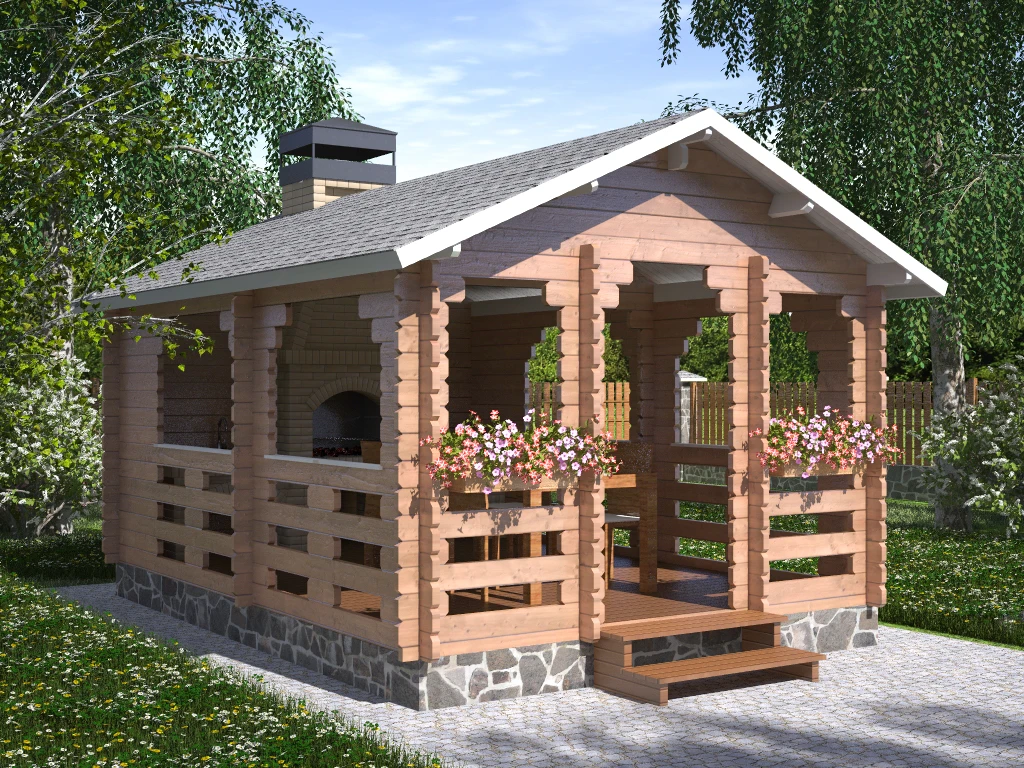 Беседка из бруса фото цена Summer House "sergey Yesenin" Wholesale Price - Buy Garden Grow House +inexpensi