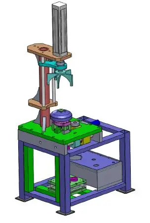 AUTO TRIMMING and JOGGLING MACHINE for LPG TANKS