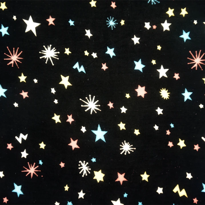 Высококлассная сеть, популярная Золотая бронзовая технология, бархатная ткань со звездами для платья