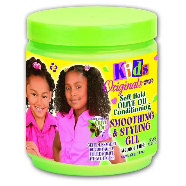 africas best organics kids smoothing & styling gel,soft hold