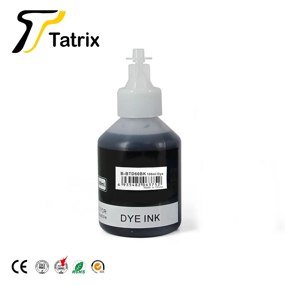 Compra Tinta Brother BTD60BK Negro Original | Liquimarcas CO