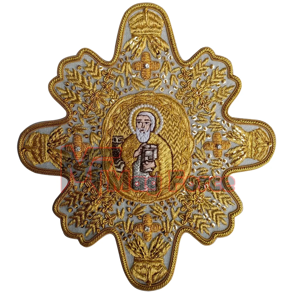 
Liturgic ручная вышивка крестом для православной церкви 