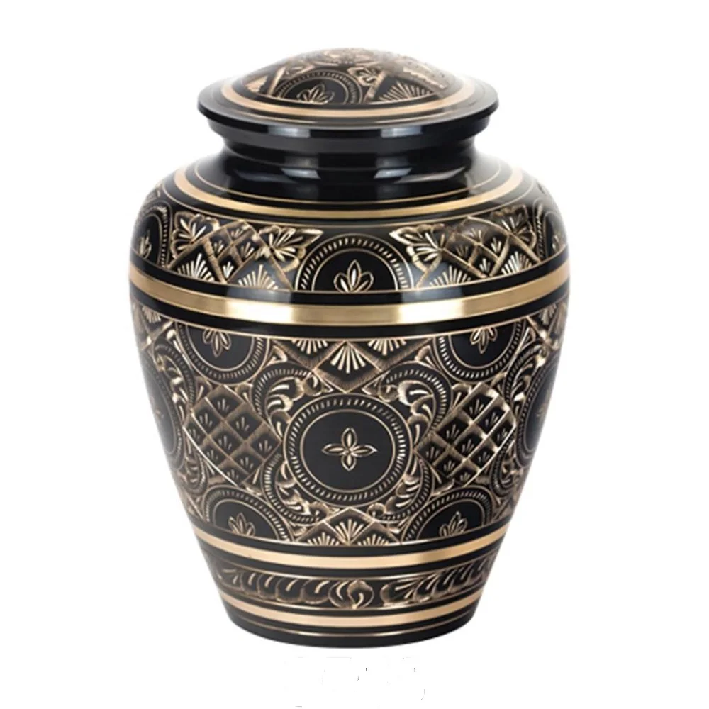 殡葬用品纪念火葬骨灰盒人类/宠物骨灰最优惠价格金属工艺品殡葬骨灰