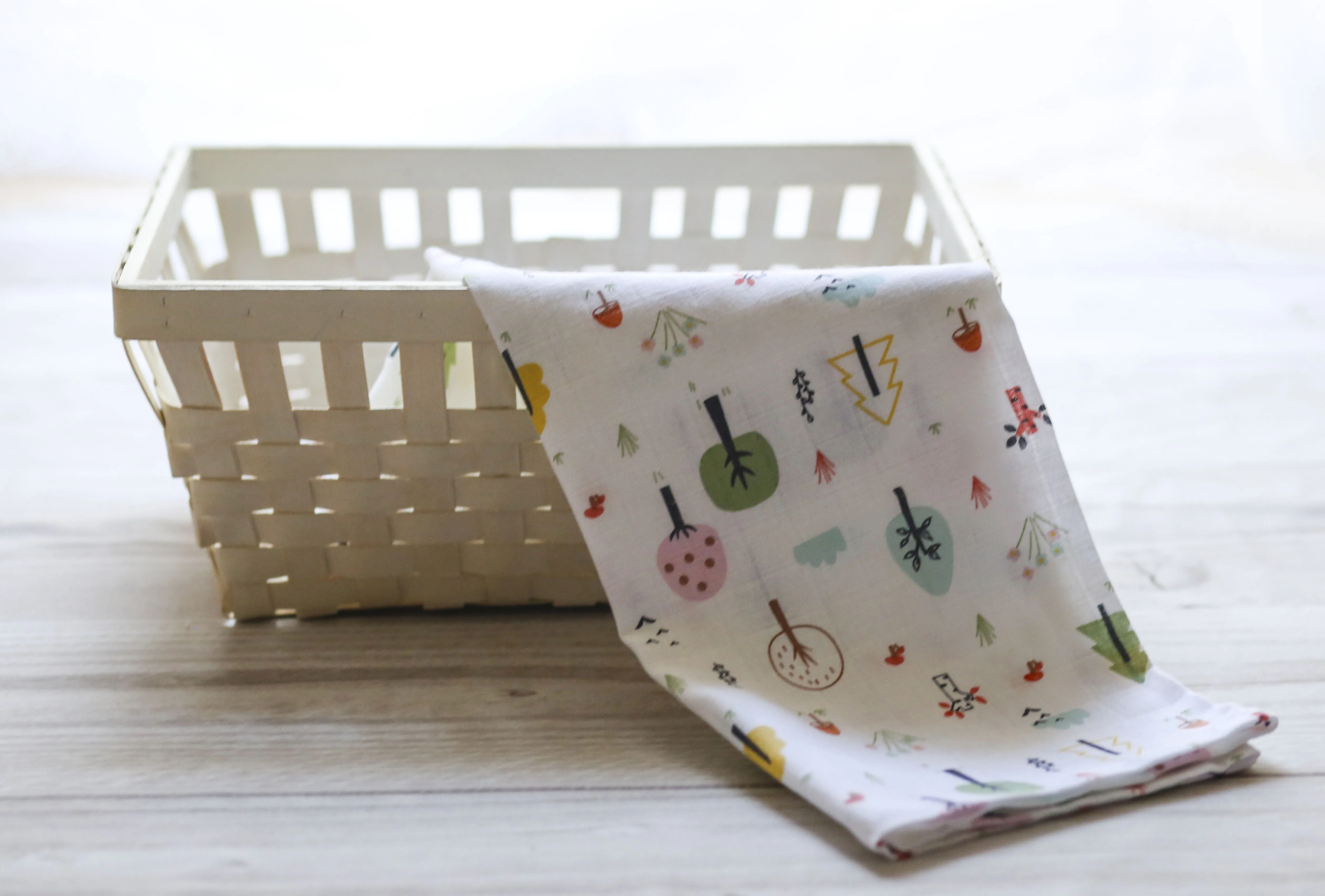 Tree Pattern Soft Fabric Muslin Fabric For Baby 100 Cotton Buy Cotton