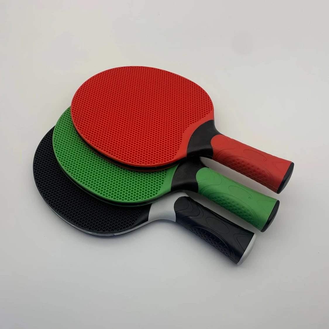 Custom Silicone Table Tennis Paddle Ping Pong Bat High Quality Plastic