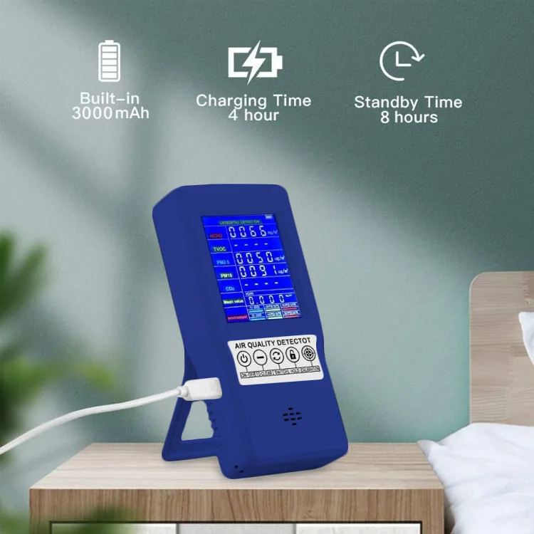 Jsm 131 Monitor De Calidad De Aire,Analizador De Gas Tvoc Co2