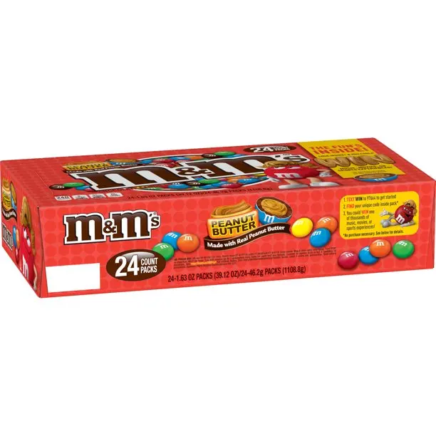 M&M Peanut Butter Candy 46 oz