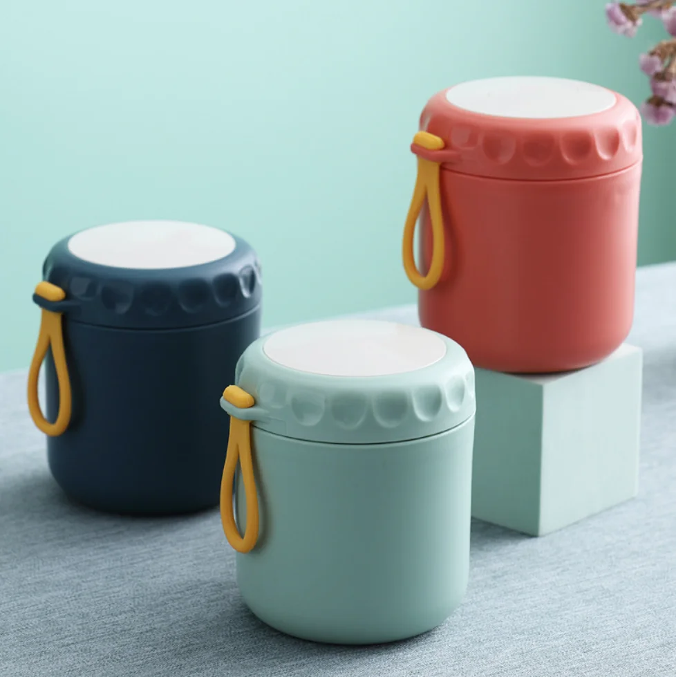 European Smart Container Lunch Box Warmer School Cheap Children Hot Vacuum Thermal Stainless Steel Insulated Food Flask