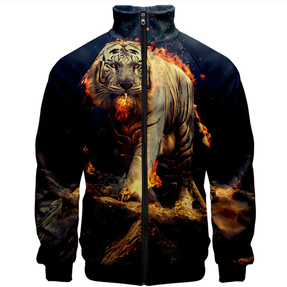 lion print jacket