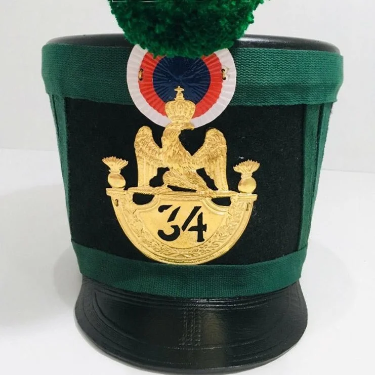 SHAKO HELMET French Napoleonic Shako Helmet