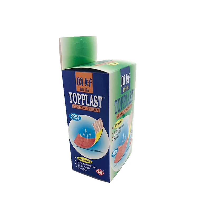 Высококачественная антисептическая эластичная лента 200s от производителя, пластырь с верхним слоем, срок годности 5 лет, сделано в малайзии