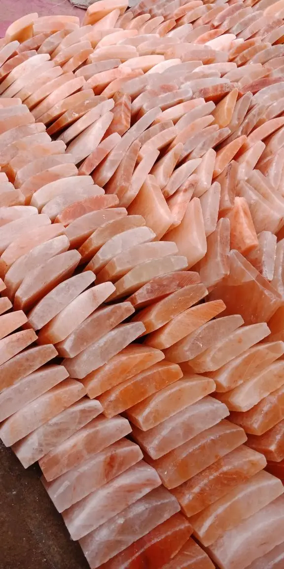 Плитка 2-4-8 соляная лампа с розовой гималайской соляной лампой из пакистана