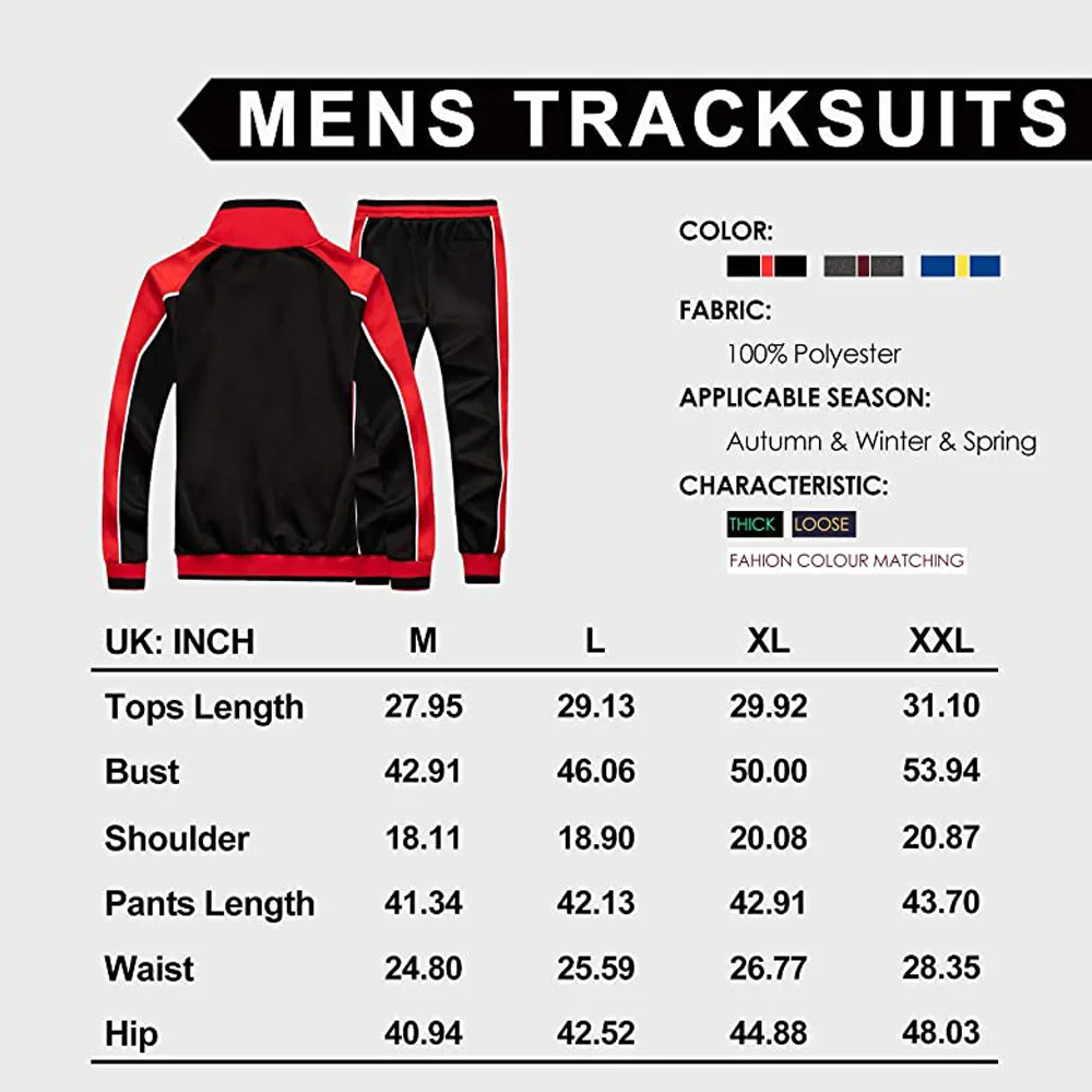 track suit size