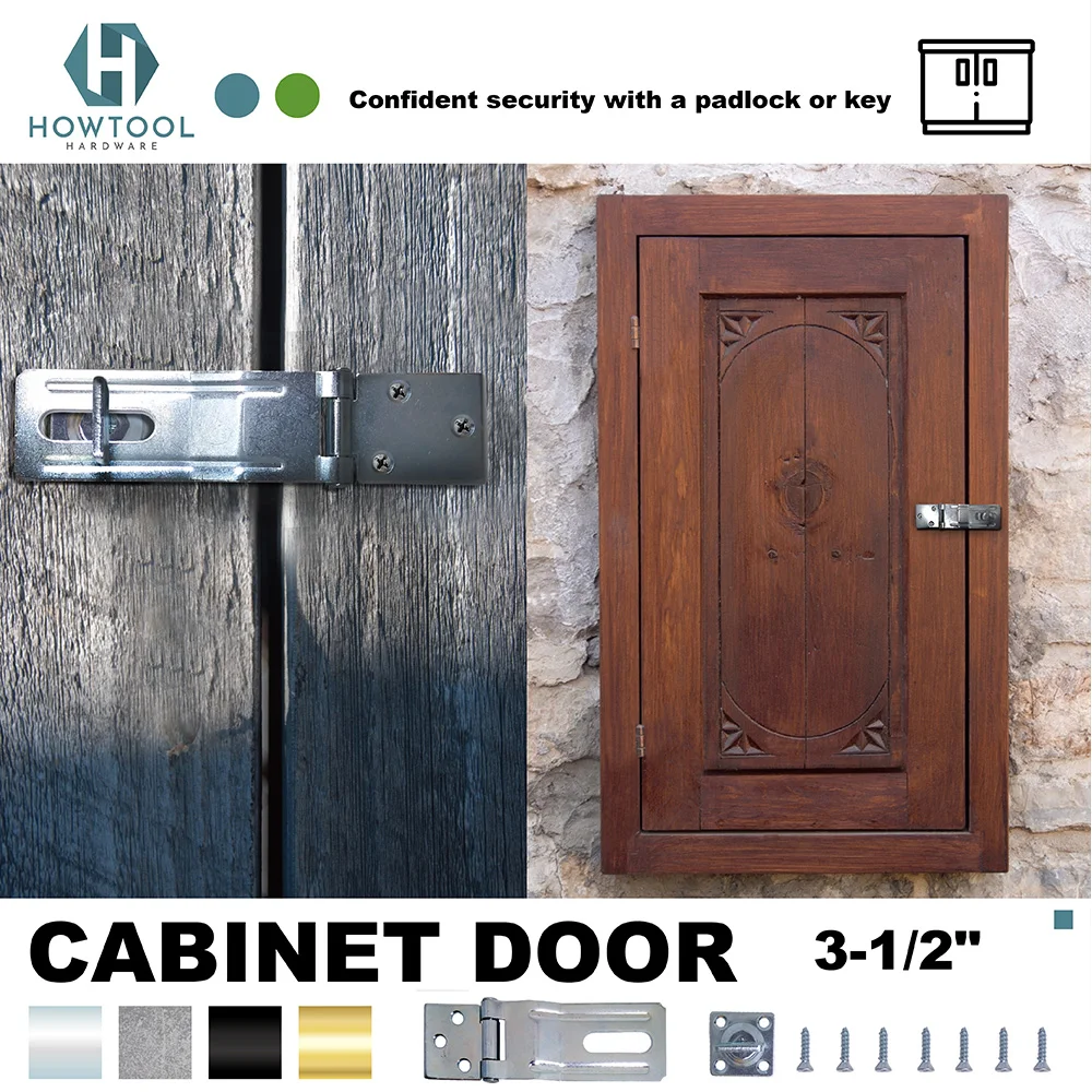 Swivel Staple Safety Hasp,31/2",Swivels To Act As A Latch Buy Safety