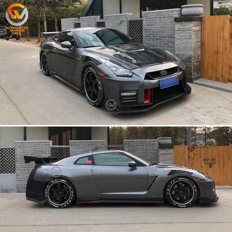用于天际线R35 GTR Nismo风格的发动机罩碳纤维CF| Alibaba.com