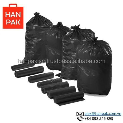 Garbage Bag On Roll Superior Quality Competitive Price Endurable Black