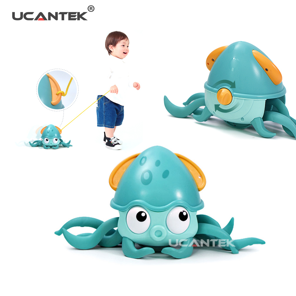 Новинка 2021, лидер продаж, ходячий осьминог, заводные игрушки для ванной, игрушка для раннего обучения для детей, подарки на день рождения