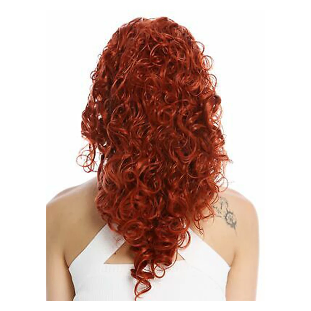 Красные Локоны. Кусок волос. Некоторые Локоны красные. Curly Strings.
