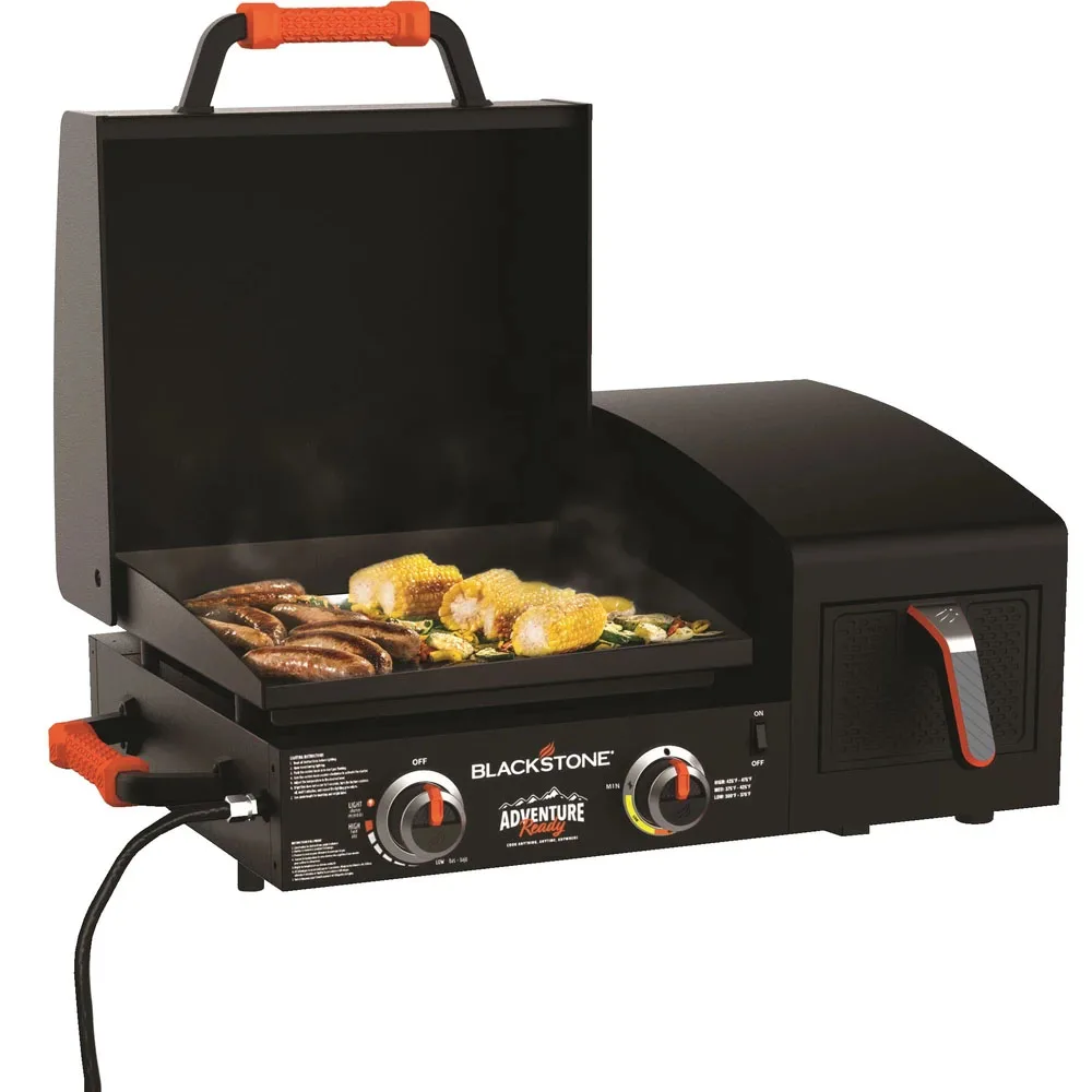 Blackstone Adventure Ready 17in Griddle Air Fryer 12v (gaselectric No