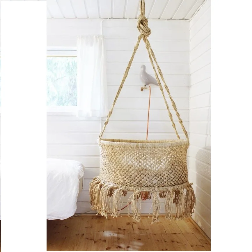 Hanging baby bassinet best sale