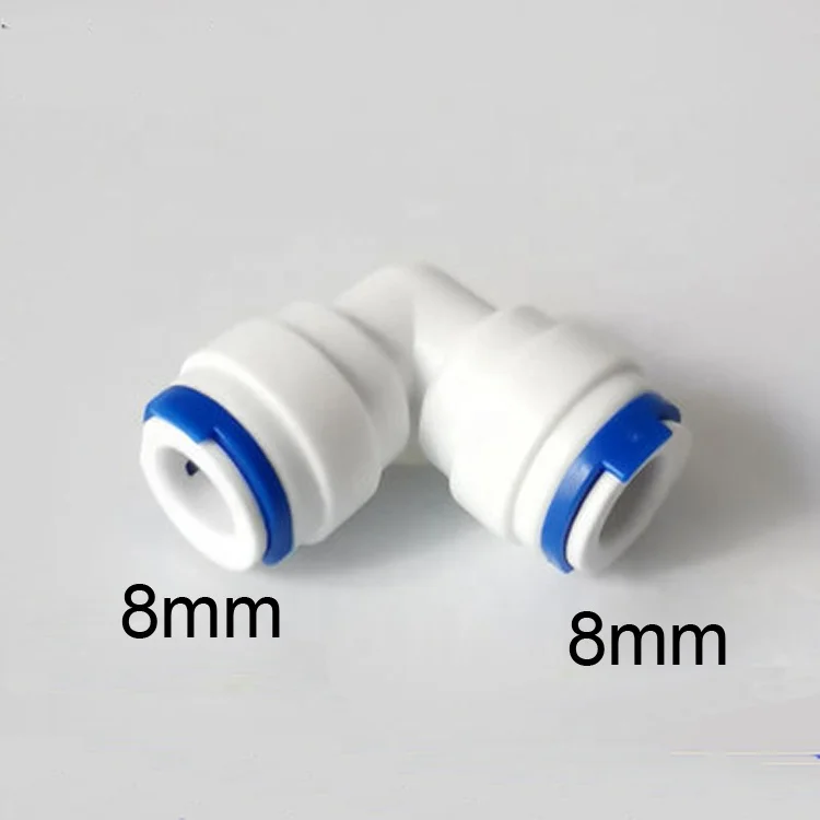 Feed Water Adapter Angle Stop Valve Fitting 3/8 X 3/8 X 1/4 Inch Compression Tee Stop Valve For Reverse Osmosis Refrigerator Ice Maker