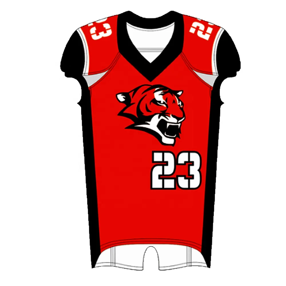 Custom Name Number Mesh Football Jerseys