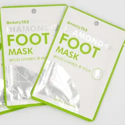 Увлажняющий и питательный сухих поврежденных ног содержит масло ши и алоэ экстракт корейского маска для ног Тип носка: 16 г (1 пара)