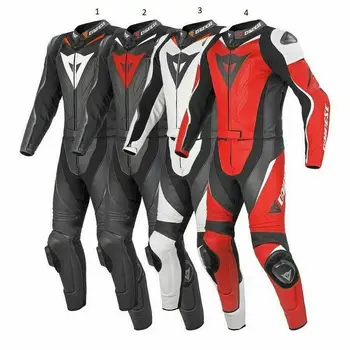 RST R-Sport (CE) Mens One Piece Leather Riding Motorcycle Motorbike Suit-Blk/Whi Brand New Motorbike Racing Leather Suit A