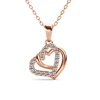 S925 With 18k Rose Gold Plated Necklace