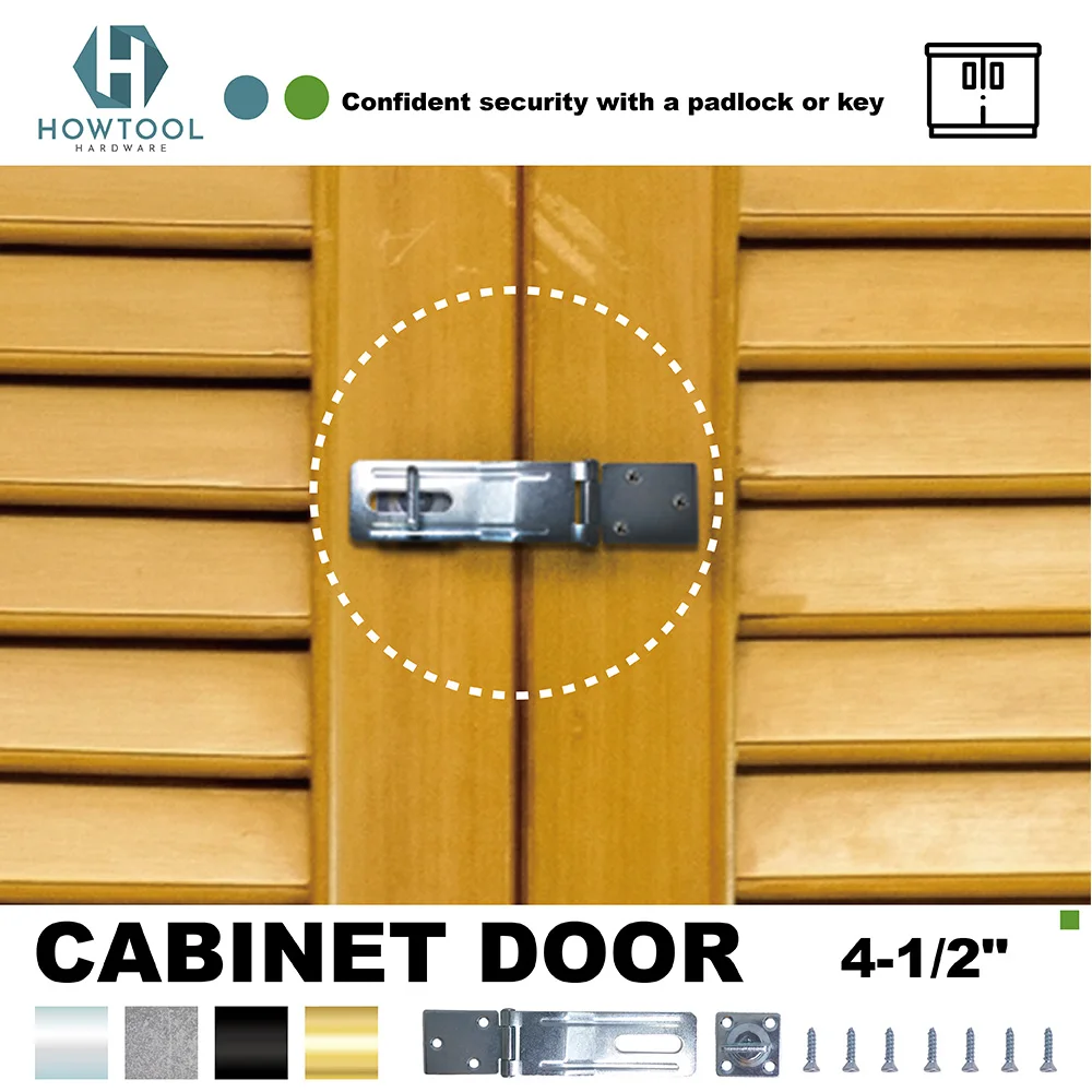 Swivel Staple Safety Hasp,31/2",Swivels To Act As A Latch Buy Safety