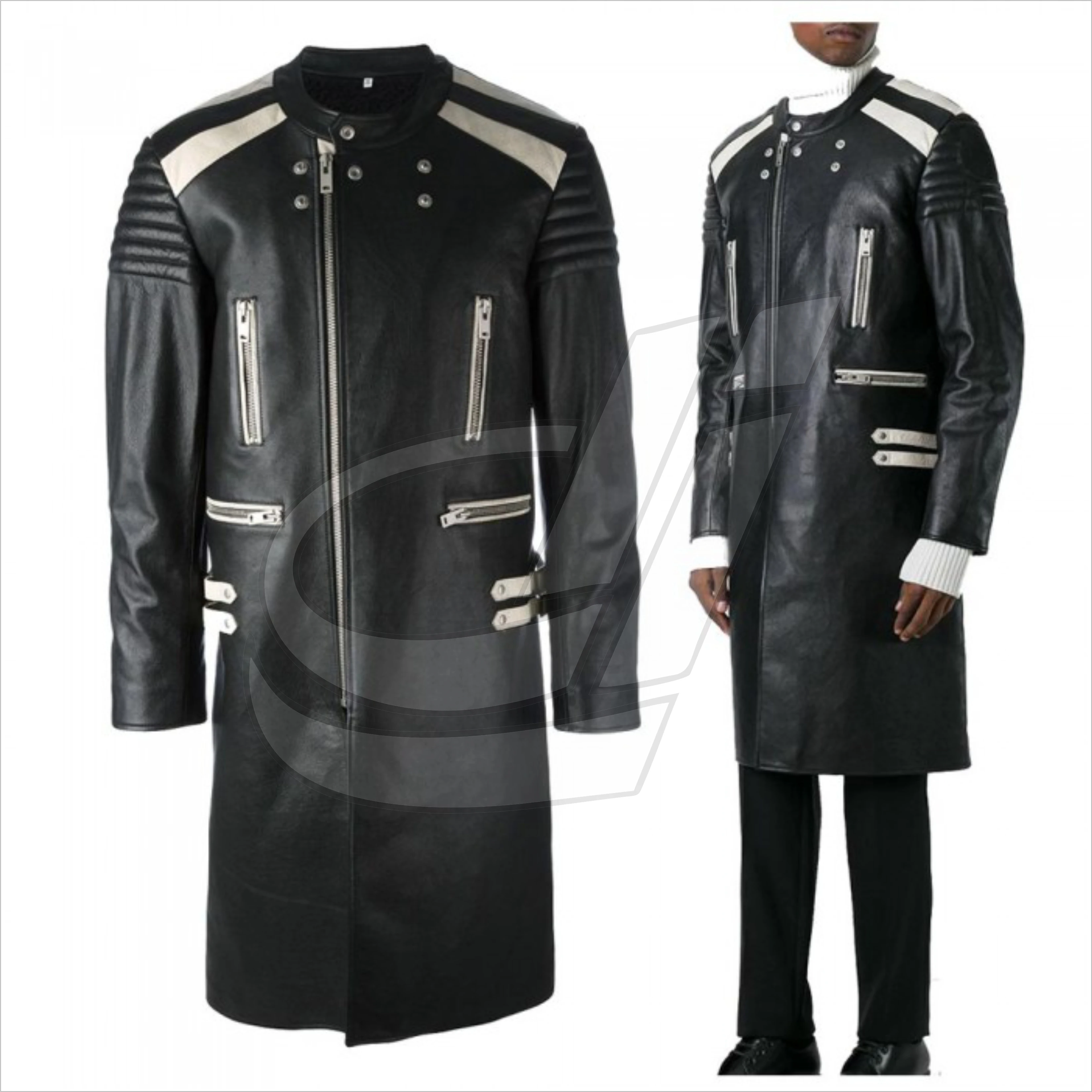 biker style coat