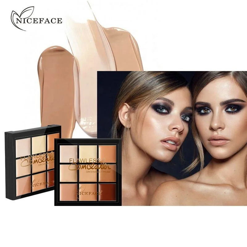 NICEFACE лидер продаж личная торговая марка консилер индивидуальный макияж поставщик палитра натуральных консилеров