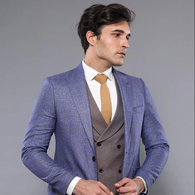 three piece suit double breasted waistcoat