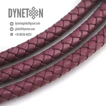 5mm Round Leather Cord - Dyneton Global