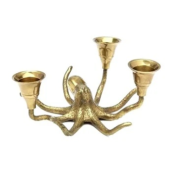 OCTOPUS CANDLE HOLDER CLASSIC TABLE CENTERPIECE CANDLESTICK METAL CANDLE HOLDER HOT SELLING CANDLE HOLDER